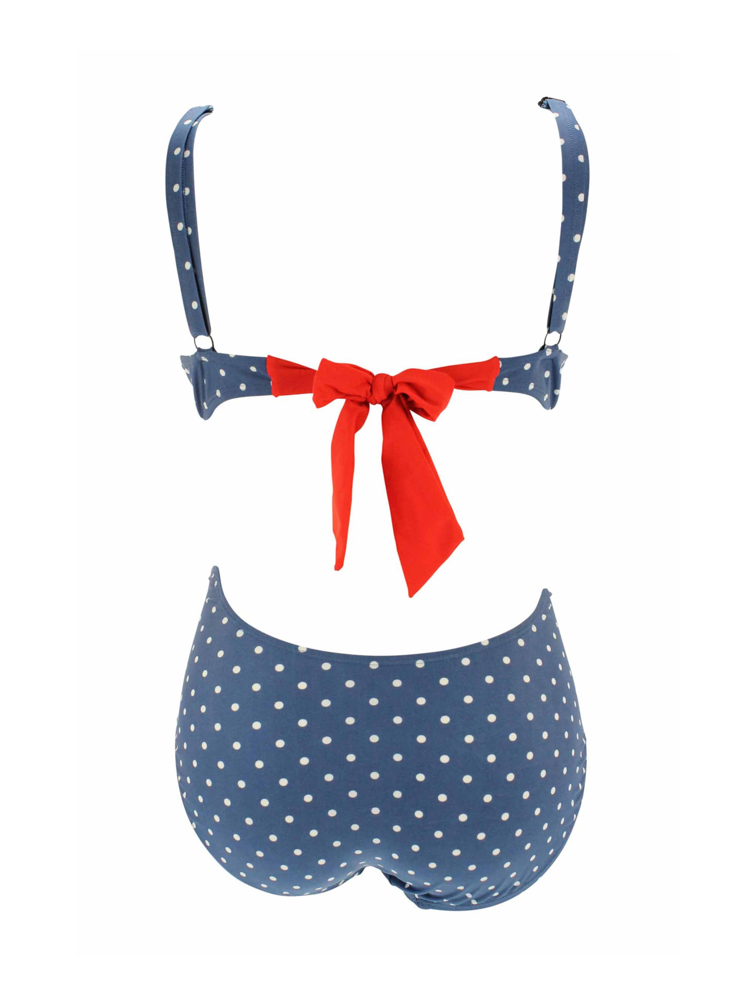 T-shirt Costume intero 'Alice' di petit amour in blu