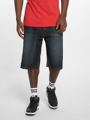 ROCAWEAR Loosefit Shorts 'FRI' in Blau: predná strana