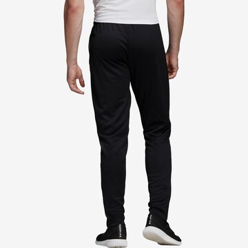 ADIDAS SPORTSWEAR Úzky strih Športové nohavice 'Core 18' - Čierna
