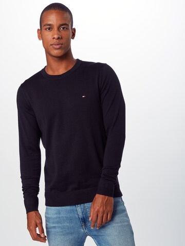 TOMMY HILFIGER Pullover in Schwarz: predná strana