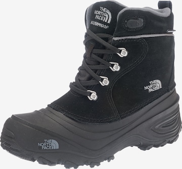 THE NORTH FACE Boots 'YOUTH CHILKAT' in Zwart: voorkant