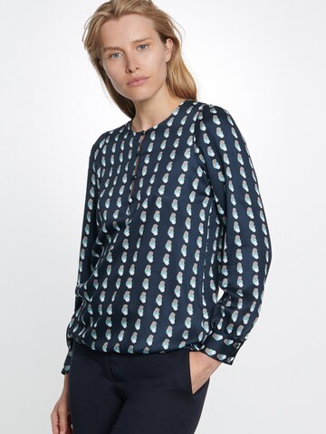 SEIDENSTICKER Blouse in Blauw: voorkant