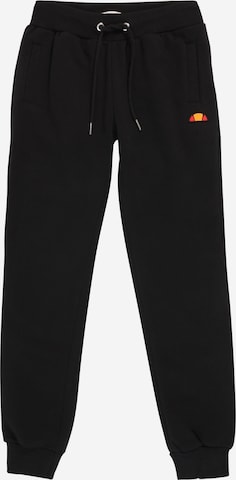 ELLESSE Tapered Broek 'Martha' in Zwart: voorkant