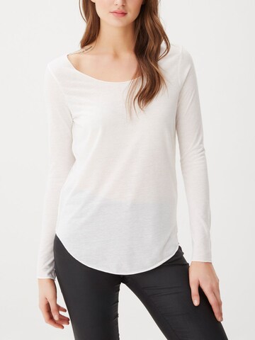 VERO MODA T-shirt 'Lua' i vit: framsida