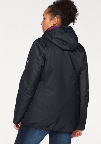 POLARINO 3in1 Funktionsjacke in Schwarz