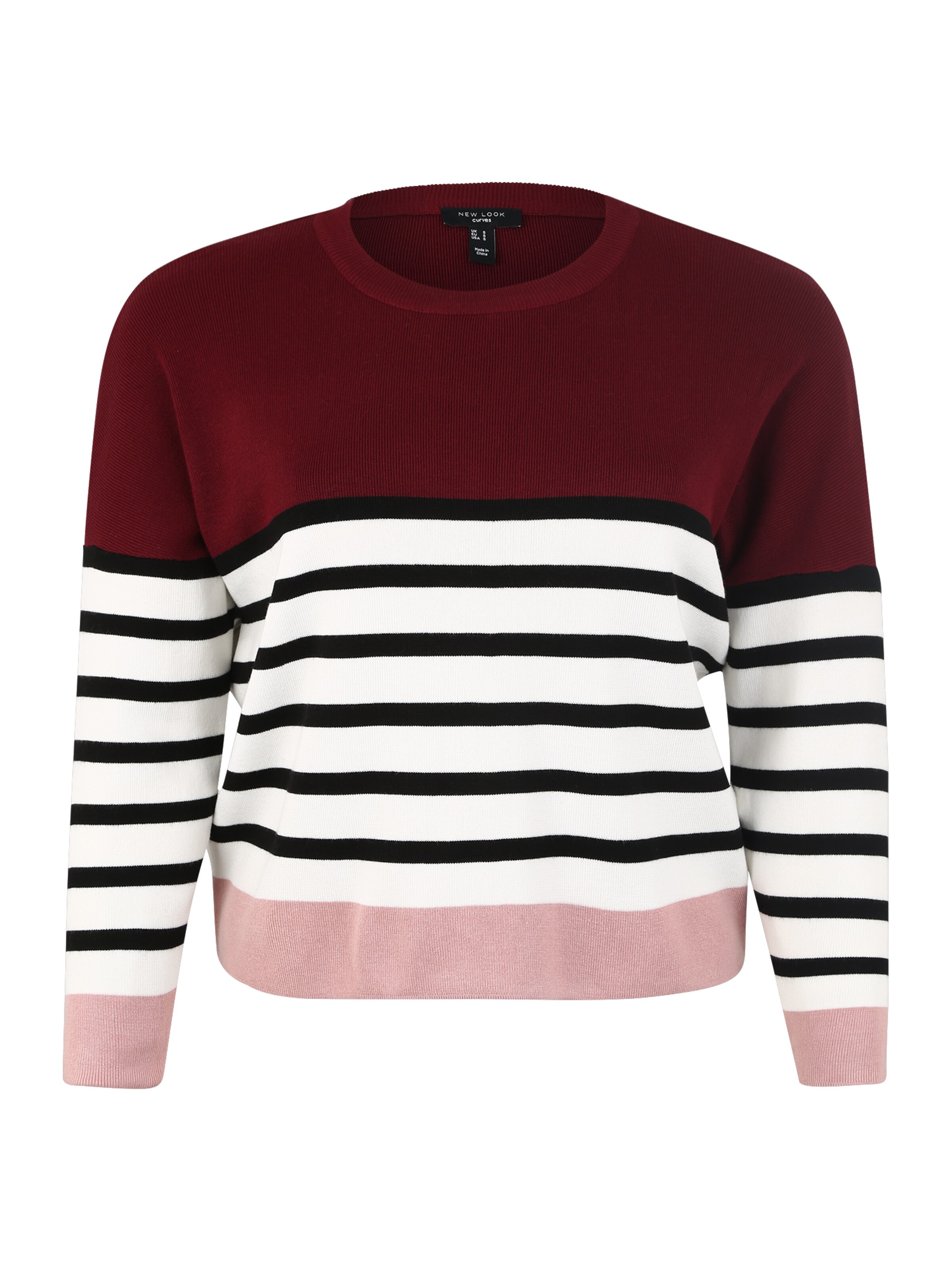 New Look Curves - Trui in de kleur Bordeaux