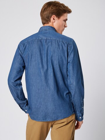 SELECTED Regular fit Overhemd 'Collect' in Blauw: terug