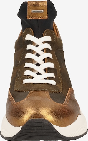 SHABBIES AMSTERDAM High-Top Sneakers in Gold