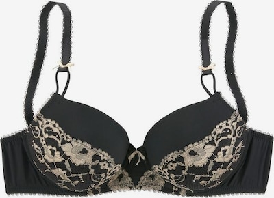 LASCANA Soutien-gorge 'Fabiola' en or / noir, Vue avec produit