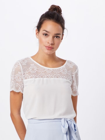 VILA Shirt 'VIMero' in Wit: voorkant