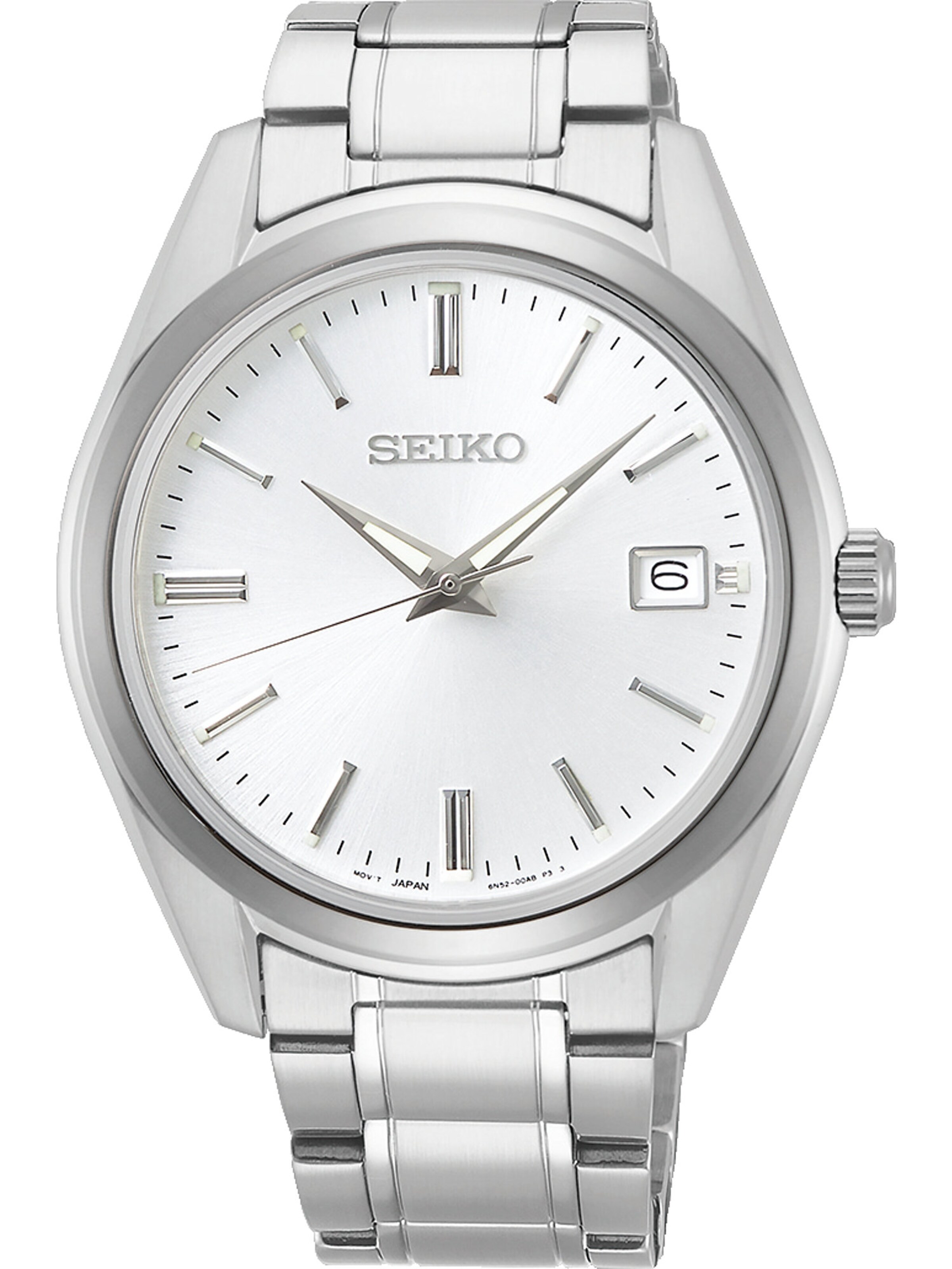 SEIKO Analog Watch in Silver: front