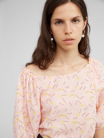 EDITED Blouse 'Rixa' in Roze