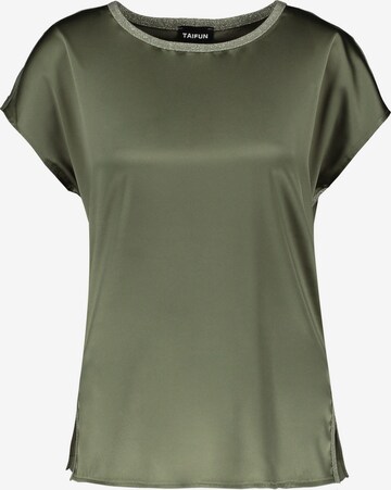 TAIFUN Shirt in Groen: voorkant