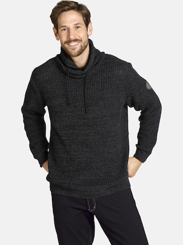 Jan Vanderstorm Sweater 'Dumeni' in Black: front