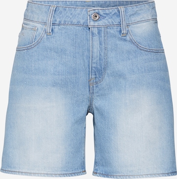 G-Star RAW Regular Shorts '3301 Boyfriend' in Blau: predná strana