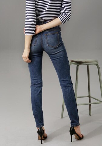 Aniston CASUAL Skinny Jeans in Blau