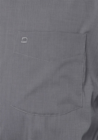 OLYMP جينز مضبوط قميص بلون رمادي