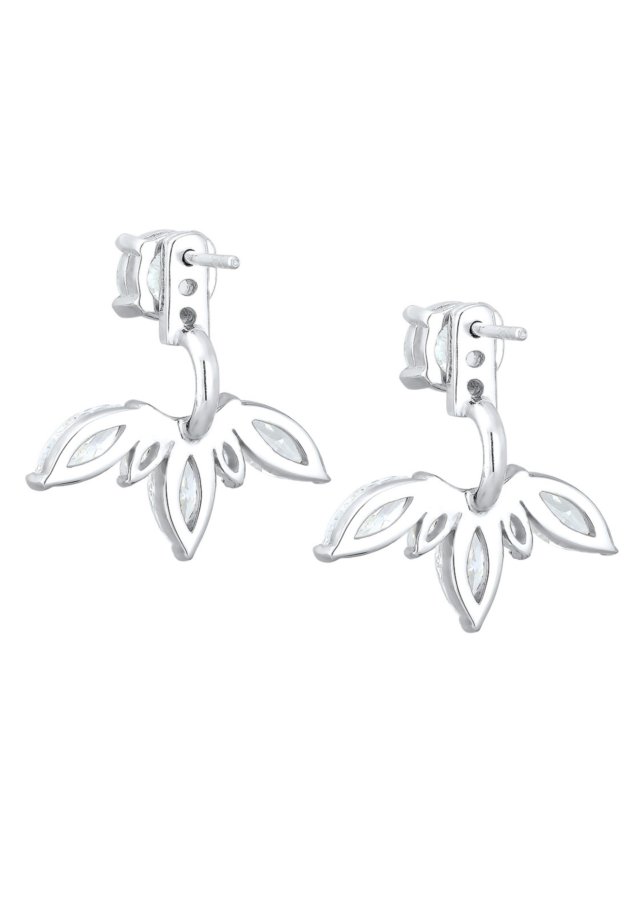 Boucles d'oreilles 'Ear Jacket' ELLI en argent