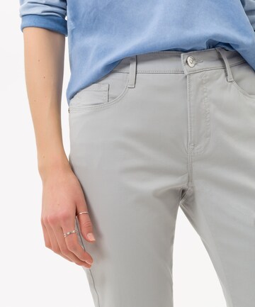 BRAX Slim fit Chino Pants 'Carola' in Grey
