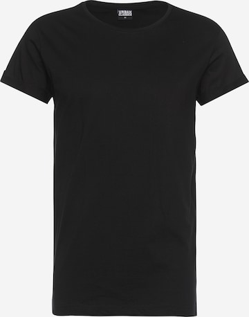 Urban Classics - Camiseta en negro: frente