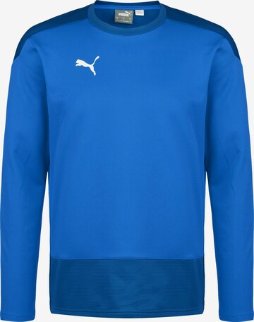 PUMA Athletic Sweatshirt 'TeamGoal 23 ' in Blue: front