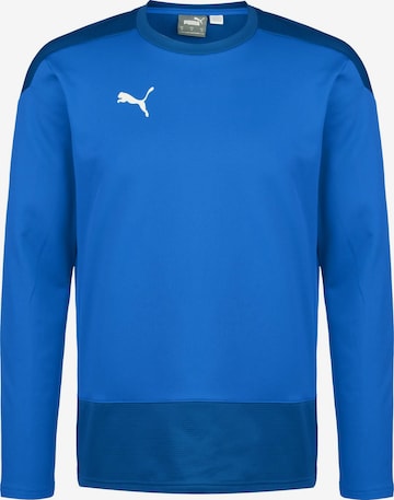 Felpa sportiva 'TeamGoal 23 ' di PUMA in blu: frontale