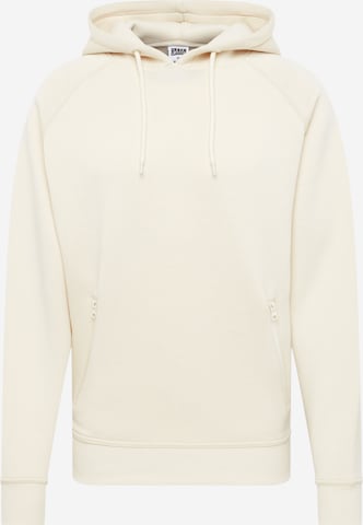 Sweat-shirt Urban Classics en beige : devant