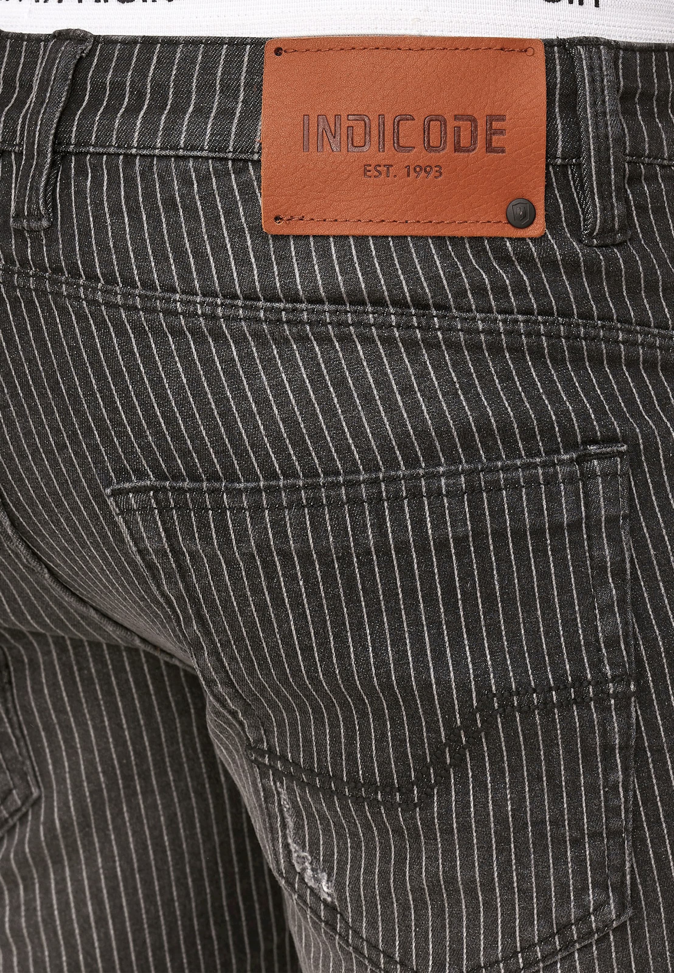 INDICODE JEANS Regular Jeans 'Caden' in Grijs