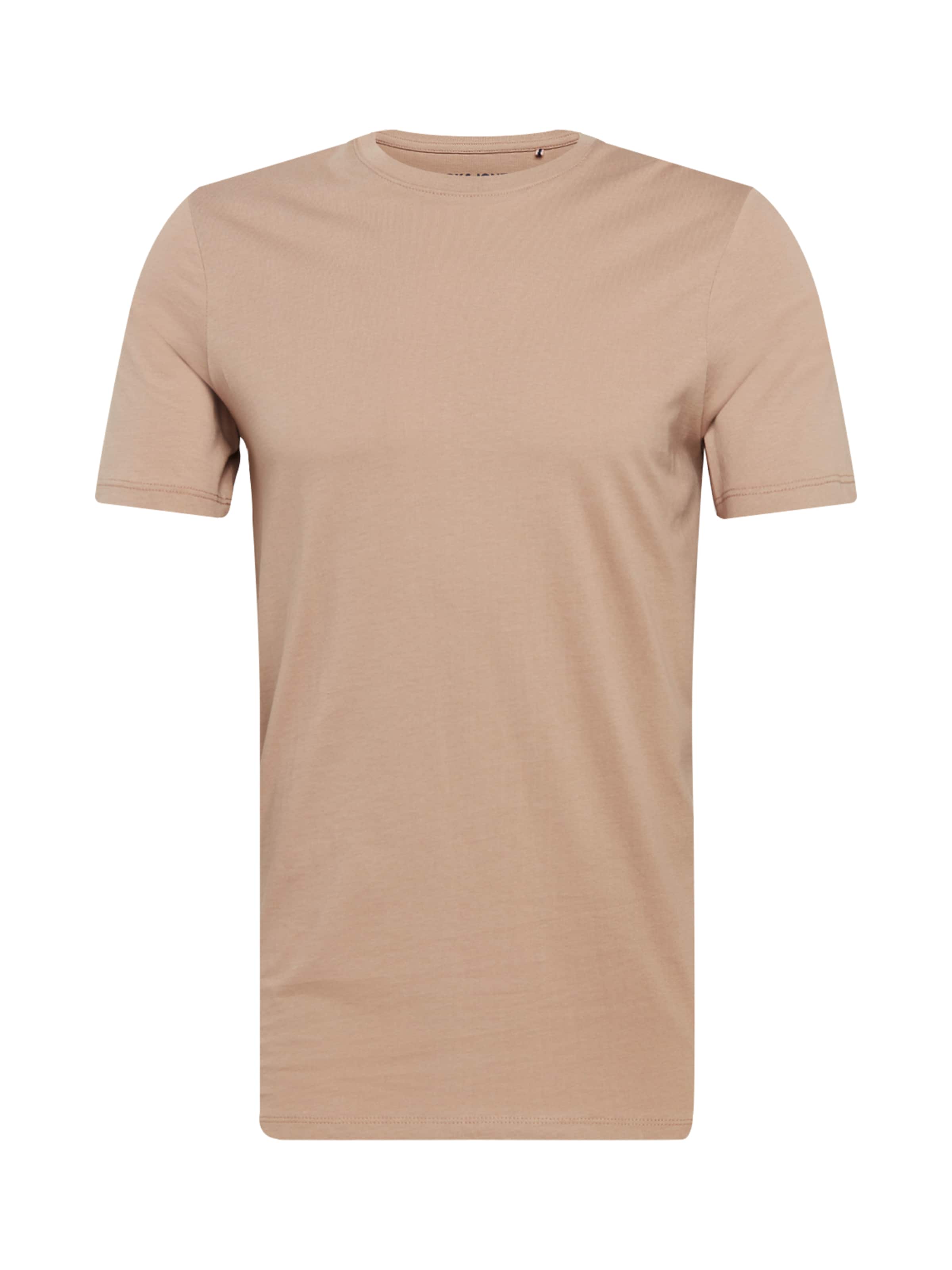 JACK & JONES T-shirt i beige: framsida