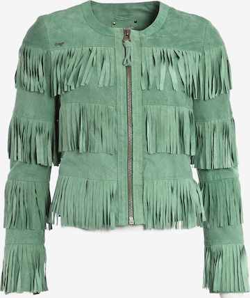 Maze Between-Season Jacket 'Zaria' in Green: front