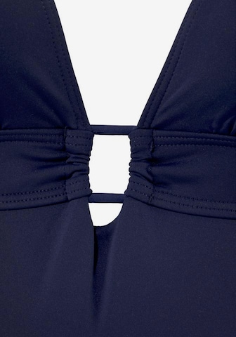 s.Oliver - Soutien Bustier Biquíni em azul