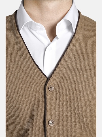 Gilet 'Kevan' Charles Colby en marron