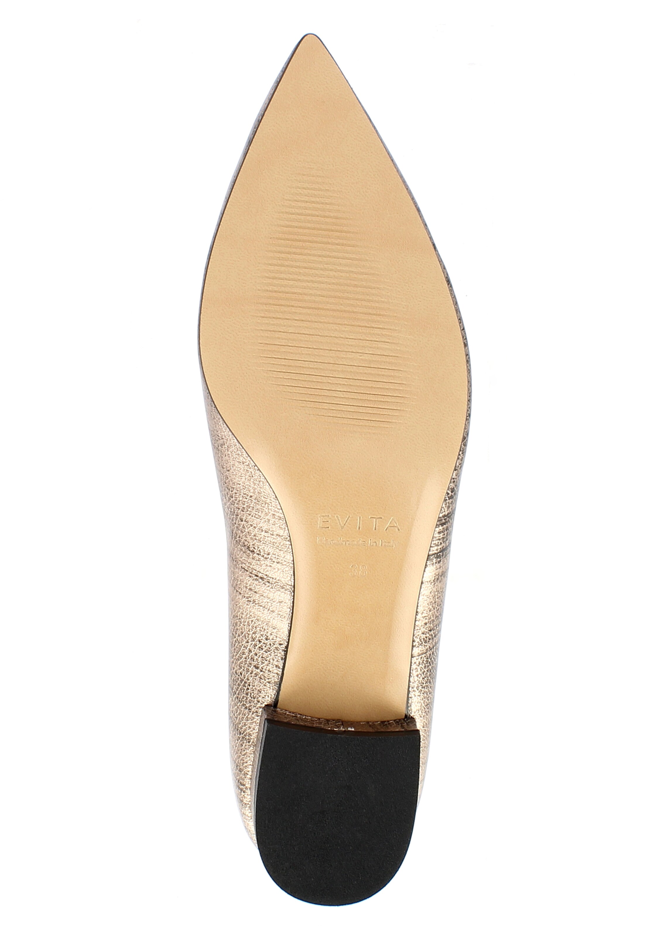 EVITA Slip-ons 'FRANCA' in Gold