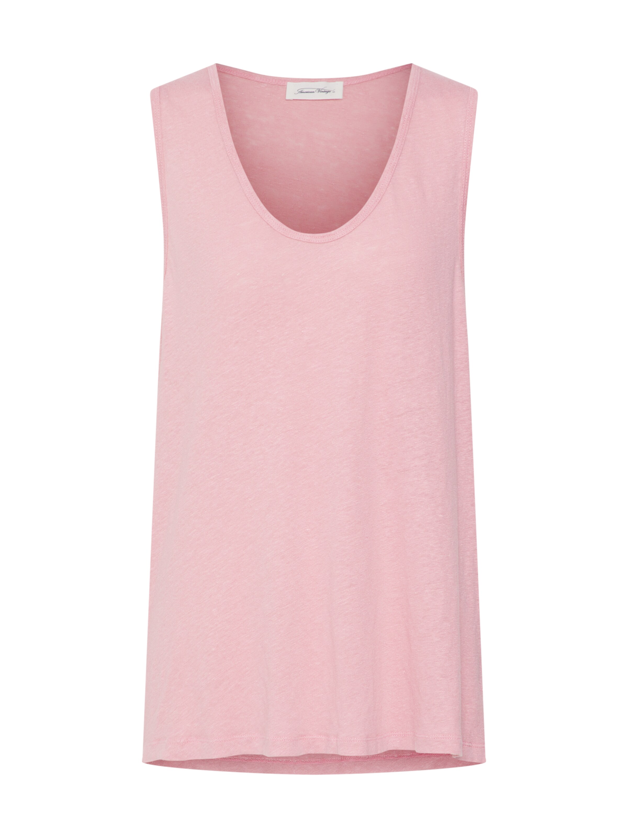 AMERICAN VINTAGE - Top 'DEBARDEUR COL U' in de kleur Rosé