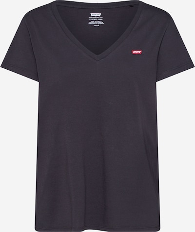 LEVI'S ® Shirt 'Perfect Vneck' in feuerrot / schwarz / weiß, Produktansicht