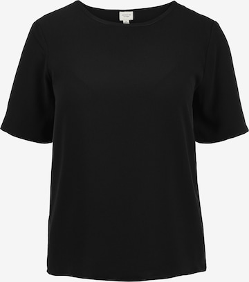 JDY Shirt 'Crystal' in Black: front