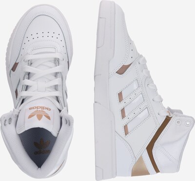 ADIDAS ORIGINALS Sneaker 'Drop Step J' Damen, Gold Weiß ADIDAS ORIGINALS Sneaker 'Drop Step J' Damen, Gold Weiß