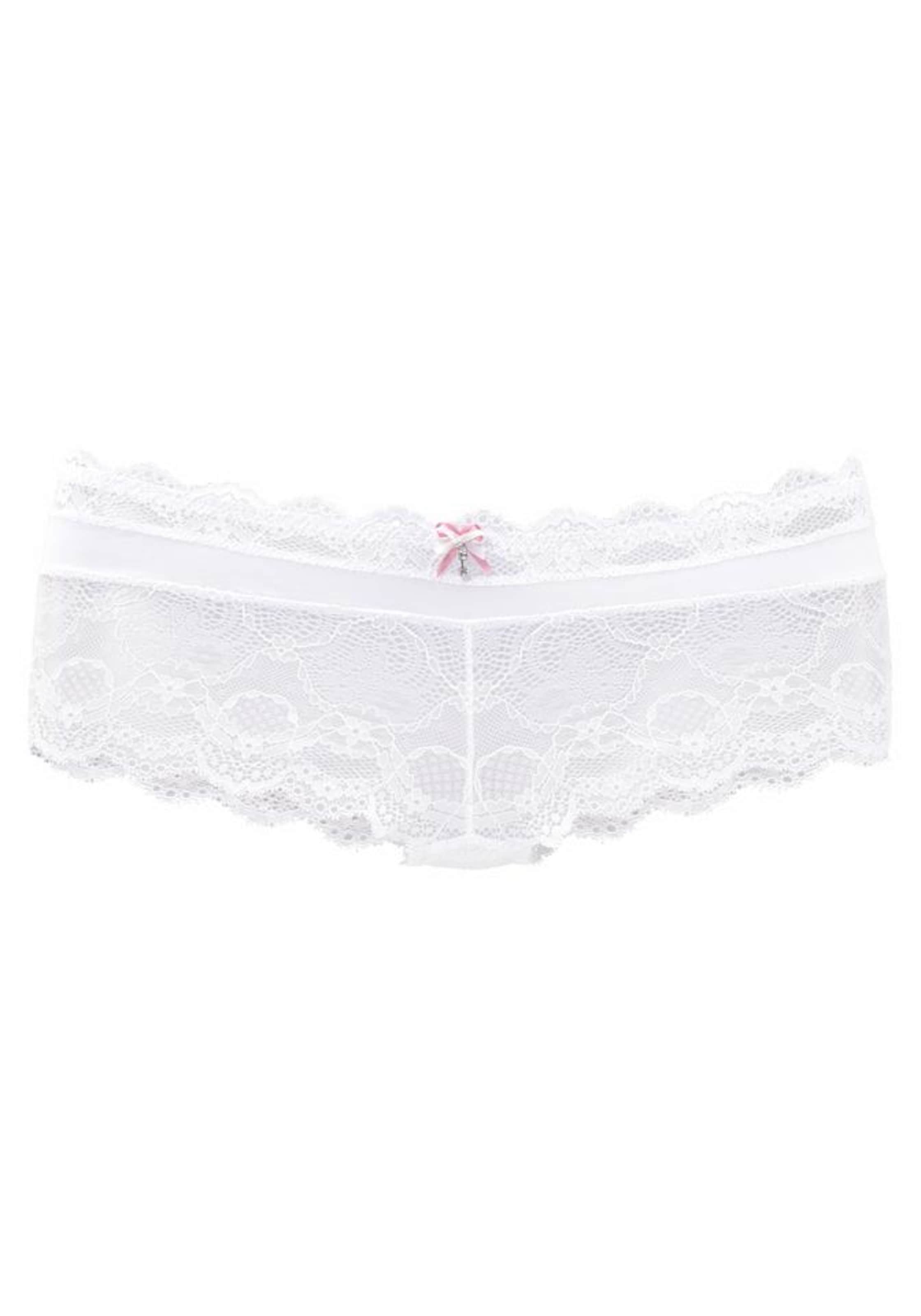 LASCANA Трусы в Белый: спереди