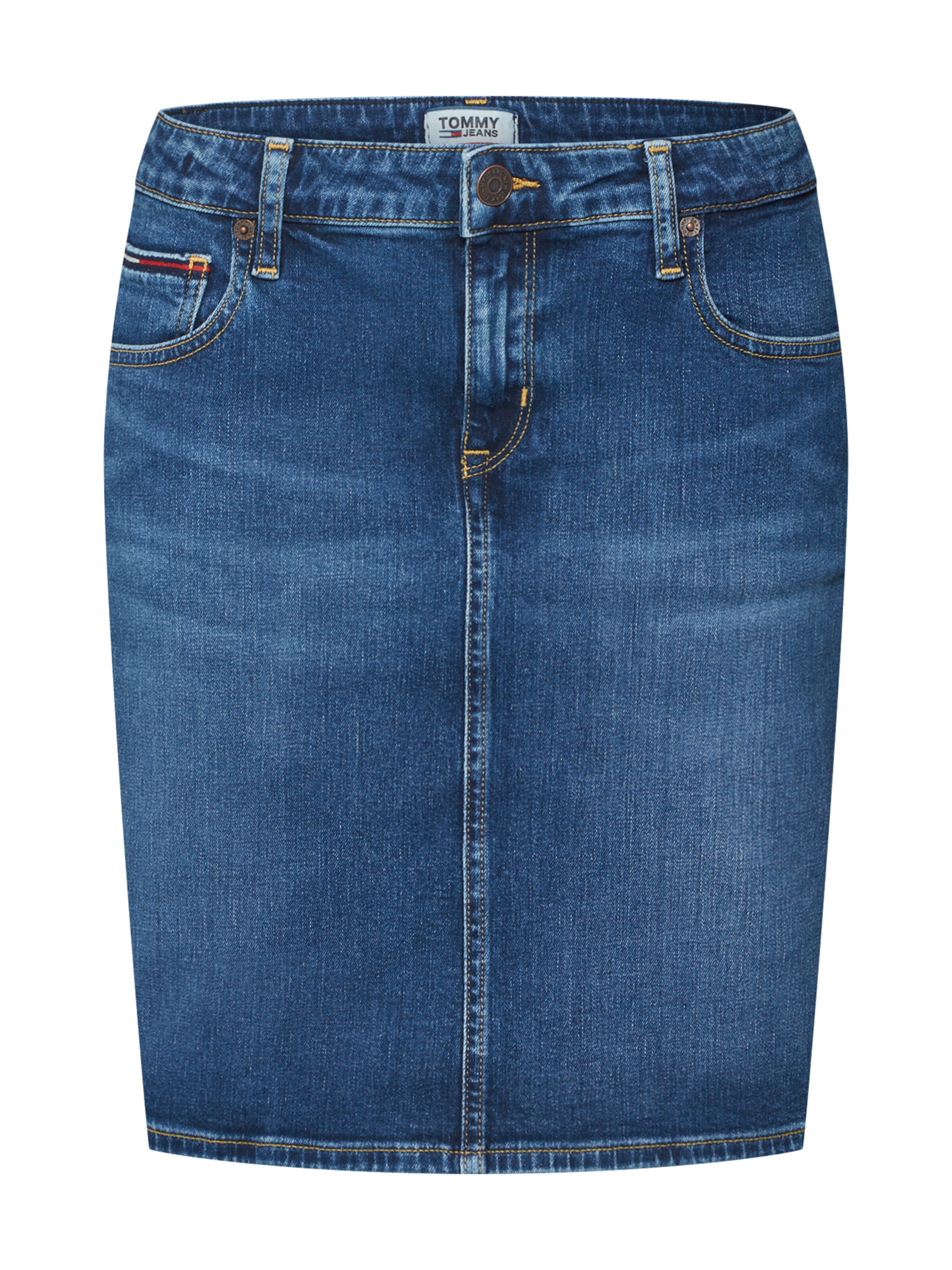 Tommy Jeans - Rok 'AMDRM' in de kleur Blauw denim
