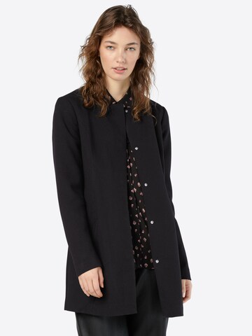 JDY Between-seasons coat 'Brighton' in Black: front