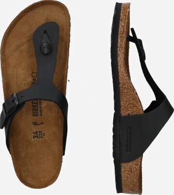 BIRKENSTOCK Ranna- ja ujumisjalats 'GIZEH', värv must