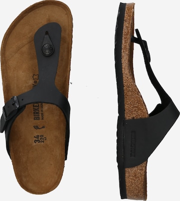 BIRKENSTOCK Beach & Pool Shoes 'GIZEH' in Black