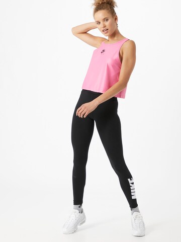 NIKE Sports Top 'Air' in Pink