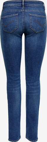 ONLY Slimfit Jeans 'Feva' in Blauw