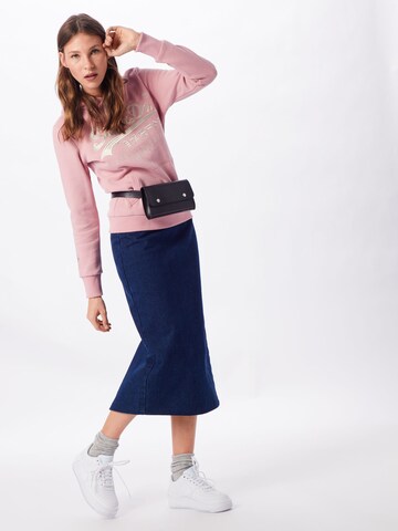 Superdry Sweatshirt in Pink