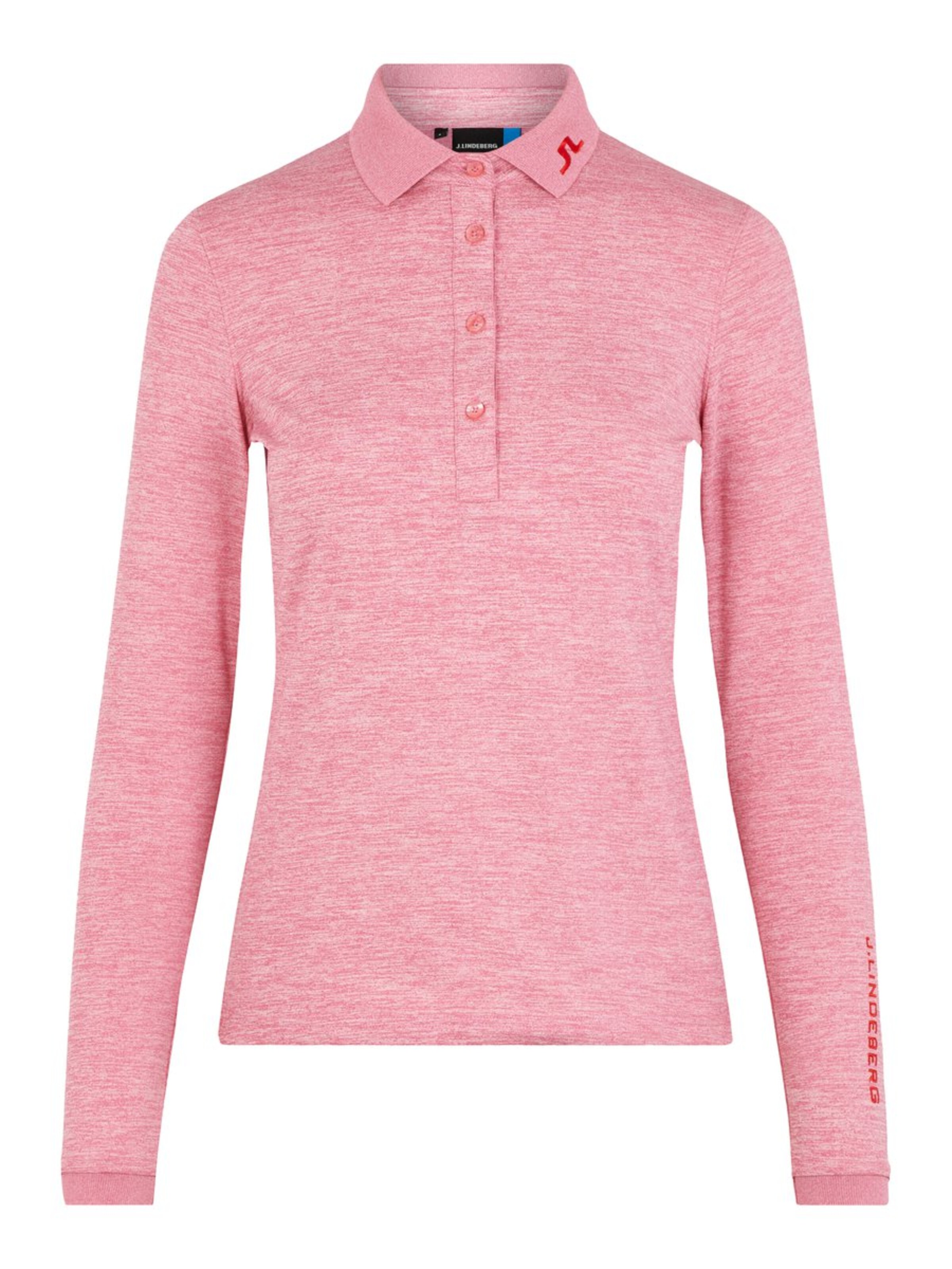 J.Lindeberg - Functioneel shirt in de kleur Donkerroze