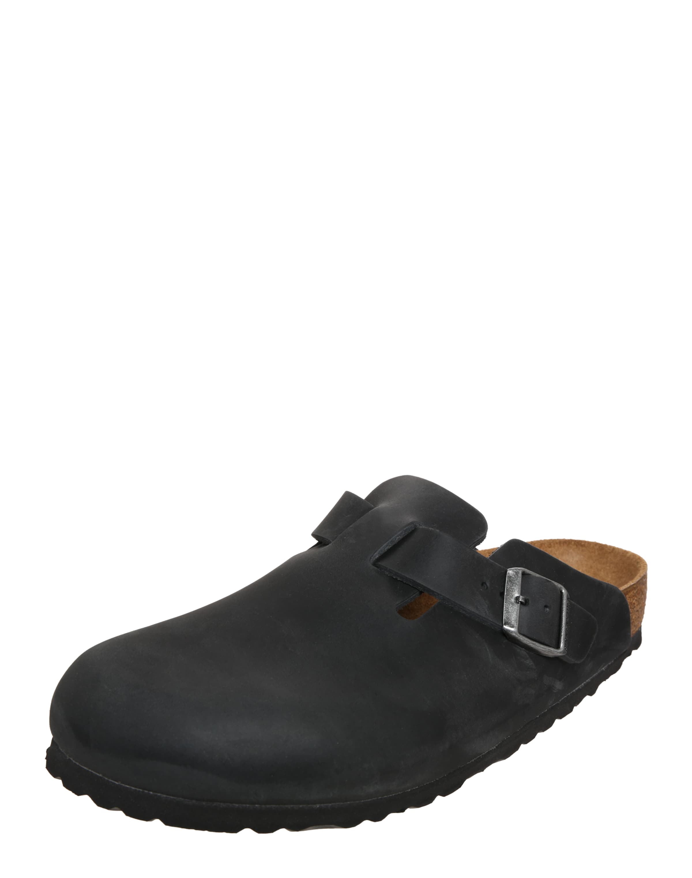 BIRKENSTOCK Μιούλ 'Boston' σε μαύρο: μπροστά