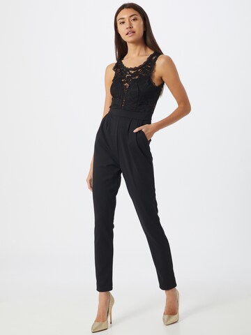 WAL G. Jumpsuit in Zwart: voorkant