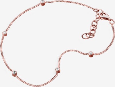 ELLI Fußschmuck 'Glitzer Steine' in rosegold, Produktansicht