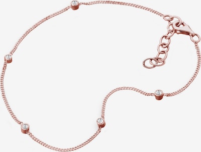 ELLI Fußschmuck 'Glitzer Steine' in rosegold, Produktansicht